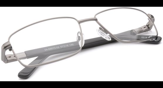 meineBrille 04-69070-02, Dunkel Gun/Schwarz liegend - Ansicht 7