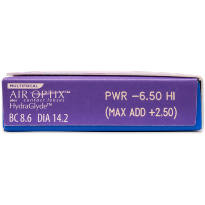  Air Optix plus HydraGlyde multifocal 6er Ansicht 4