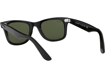 Ray-Ban Sonnenbrille Unisex Ray-Ban RB2140 Original Wayfarer Classic Glänzend Schwarz / Grün 901 50-22 Ansicht 5