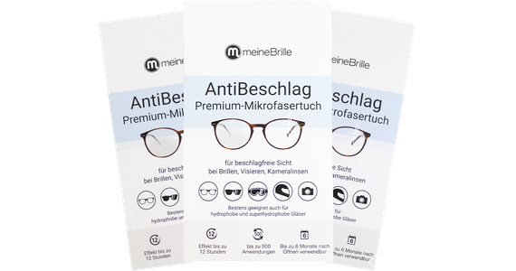 meineBrille AntiBeschlag Premium Mikrofasertuch 3er Set - Ansicht 2