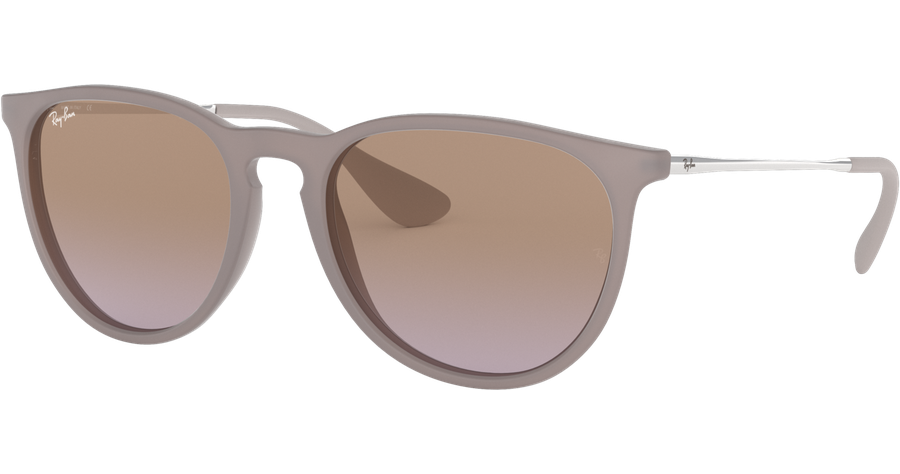 Ray Ban RB4171 Erika Classic Matt Dark Sand Verlauf Braun Violett 600068 54