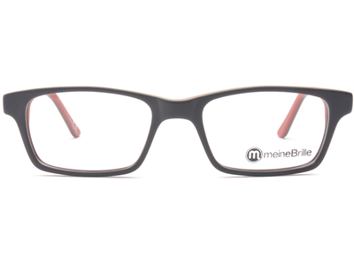 meineBrille 04-69240-01, Dunkel Blau/Orange/Rot front - Ansicht 2