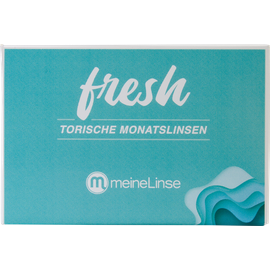 meineLinse fresh torische Monatslinsen 3er