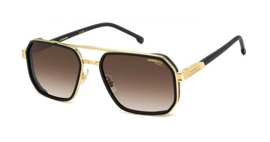 Carrera Sonnenbrille Herren Carrera  1069/S 58 gold/black Ansicht 1