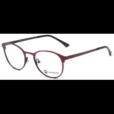 meineBrille 04-79000-01, Rot/Schwarz Matt front