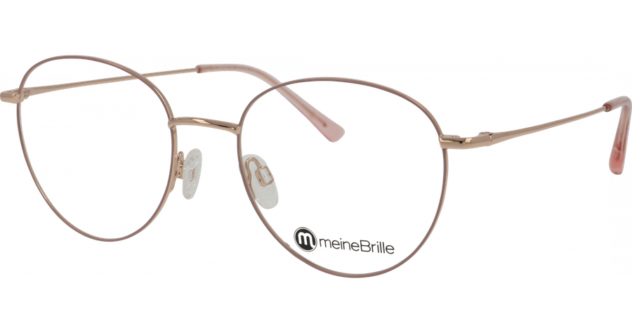 meineBrille Brille Damen meineBrille 04-96090-03, Puder/Rosegold glänzend Ansicht 1