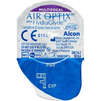  Air Optix Plus HydraGlyde multifocal 3er Ansicht 5