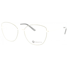 meineBrille Brille Damen meineBrille 04-40110-02, Sandgrau/Gold glänzend