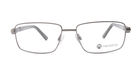 meineBrille 04-69070-02, Dunkel Gun/Schwarz front - Ansicht 3