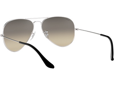 Ray-Ban Aviator Gradient RB3025 003/32 Silber/Grau 58 - MEDIUM - Ansicht 5