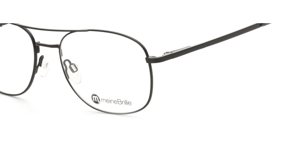 meineBrille 04-79070-01, Schwarz Matt - Ansicht 4