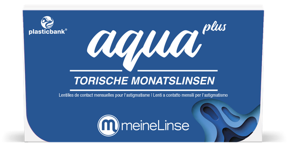 meineLinse aqua plus torische Monatslinsen 3er - Ansicht 3