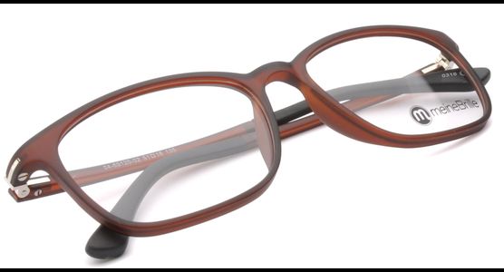 meineBrille 04-69120-02, Dunkel Braun Matt liegend - Ansicht 8