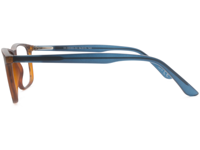 meineBrille 04-96060-02, Havanna/Petrolblau Matt seite - Ansicht 3