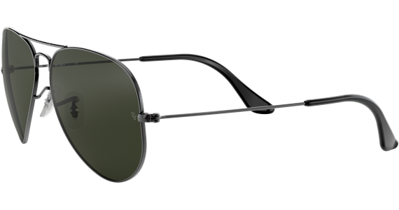 Ray-Ban Aviator Classic RB3025 W0879 Grau/Grau 58 - MEDIUM - Ansicht 3