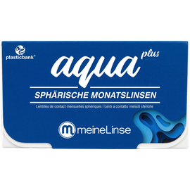  meineLinse aqua plus sphärische Monatslinsen 3er