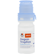  Doppelherz Augentropfen mit Hyaluron 0,2% - 10ml Flasche