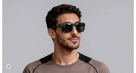 Oakley Holbrook Matte Black / Prizm Grey OO9102 E855 55 - Ansicht 18