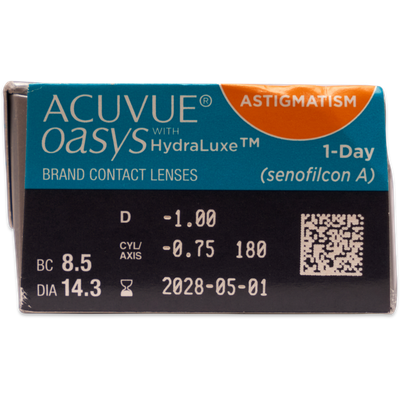 Tageslinsen Torisch Acuvue Oasys 1-Day for Astigmatism 30er Ansicht 3