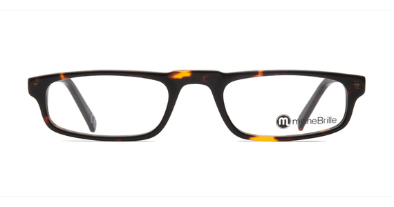 meineBrille 04-79040-01, Dunkel Havanna front - Ansicht 2