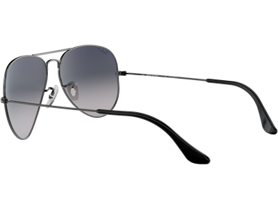 Ray-Ban Aviator Gradient RB3025 004/78 Grau/Blau Verlauf 62 - LARGE - Ansicht 4