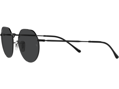 Ray-Ban Sonnenbrille Unisex Ray-Ban Jack RB3565 002/48 Schwarz Ansicht 2