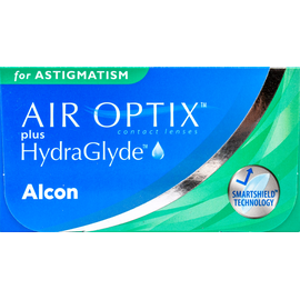 Monatslinsen Torisch  Air Optix plus HydraGlyde for Astigmatism 3er