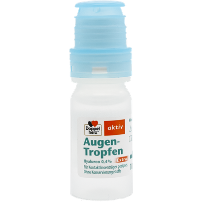  Doppelherz Augentropfen Extra mit Hyaluron 0,4% - 10ml Flasche Ansicht 2