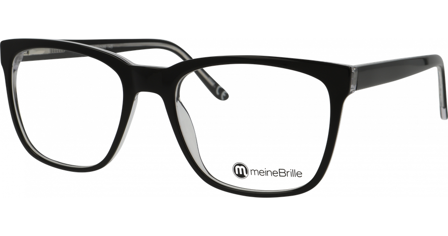 meineBrille Brille Herren meineBrille 04-40180-01, Schwarz Transparent glänzend Ansicht 1