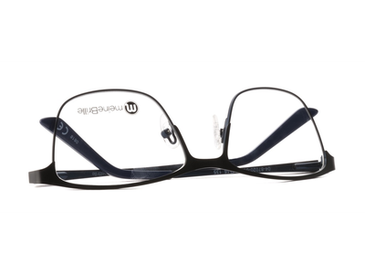 meineBrille 04-87020-01, Schwarz/Blau Matt umgedreht - Ansicht 5