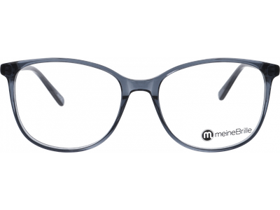 meineBrille 04-20160-01, Blaugrau Front - Ansicht 2