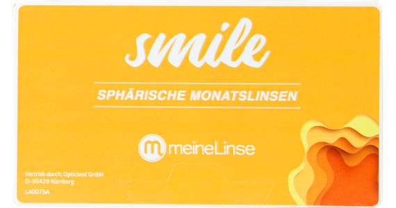 meineLinse smile sphärische Monatslinsen 3er