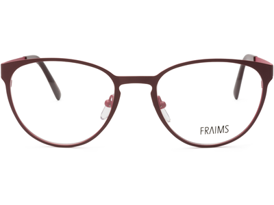 FRAIMS Brille Damen FRAIMS 03-15050-02 Carole, Brombeer/Pink matt Ansicht 2