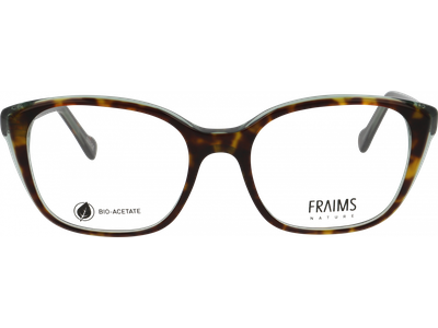 FRAIMS Brille Damen FRAIMS NATURE 03-31110-02 Hazel Havanna / Salbei transparent glänzend Ansicht 2