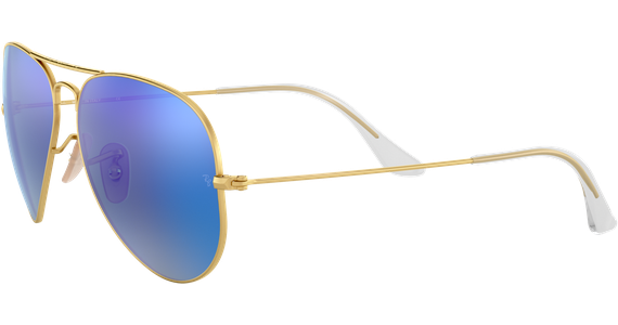 Aviator ray ban blue mirror new arrivals