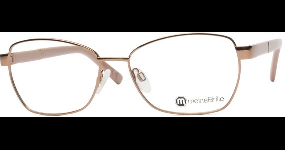 meineBrille 04-06020-02, Kupfergold/Altrosa links - Ansicht 2