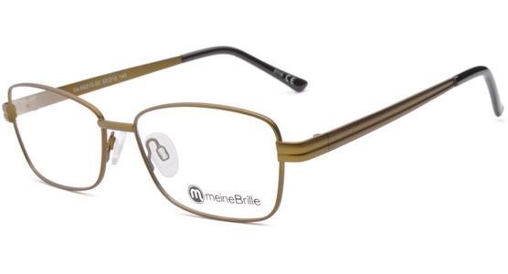 meineBrille 04-69210-02, Ocker Matt links - Ansicht 2