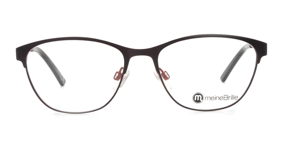 meineBrille 04-96020-01, Brombeere/Orange Matt front - Ansicht 3