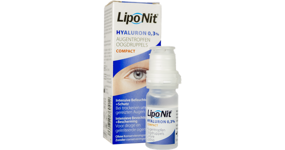 LipoNit Compact Augentropfen 0,3% Hyaluron Einzelflasche - Ansicht 5