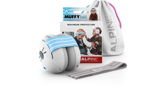 Alpine Muffy Kapselgehörschutz für Babys (blau) - Ansicht 3