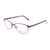 meineBrille 04-69110-01, Dunkel Rot/Pink links