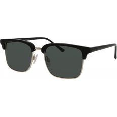 meineBrille Sonnenbrille Unisex meineBrille 14-46130-02, Gold/Schwarz