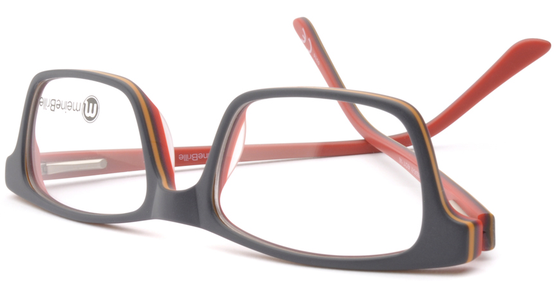meineBrille 04-69240-01, Dunkel Blau/Orange/Rot umgedreht - Ansicht 6