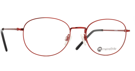 meineBrille 04-79060-02, Rot Matt rechts - Ansicht 4