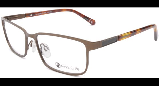 meineBrille 04-69080-01, Bronce/Braun links - Ansicht 2