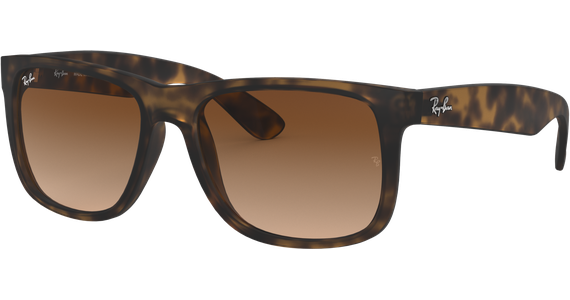 Ray-Ban RB4165 Justin Classic 710/13 Matt Havana/Dunkelbraun - Ansicht 2