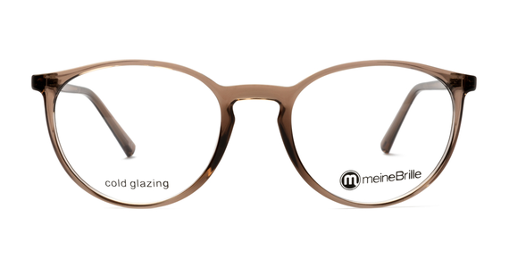 meineBrille 04-79010-03, Hellbraun Front - Ansicht 3
