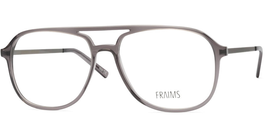 FRAIMS Brille Herren FRAIMS 03-07000-02 Lenny, Rauchgrau glzd./ Gun matt Ansicht 1