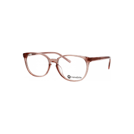 meineBrille 04-20170-02, Puderrosé Schräg links