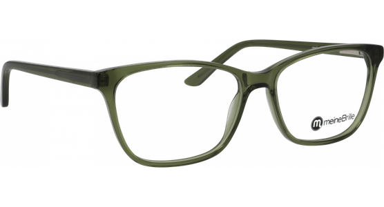 meineBrille 04-40130-02, Grün transparent  - Ansicht 3